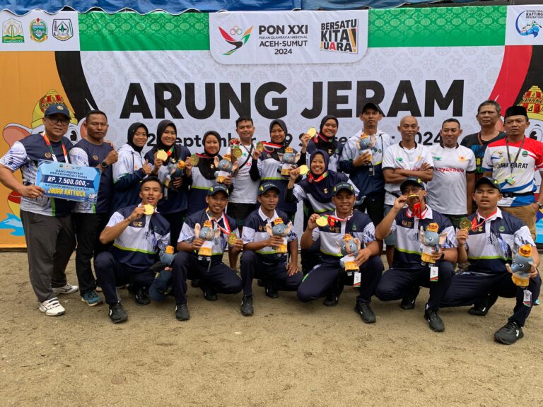 Kabupaten Sukabumi Sumbang 12 Medali Emas Antarkan Jabar Juara Umum PON XXI