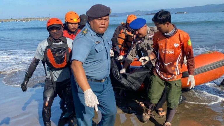 Korban Terseret Ombak di Pantai Cipatuguran Palabuhanratu, Ditemukan Tewas 2 NM dari TKP